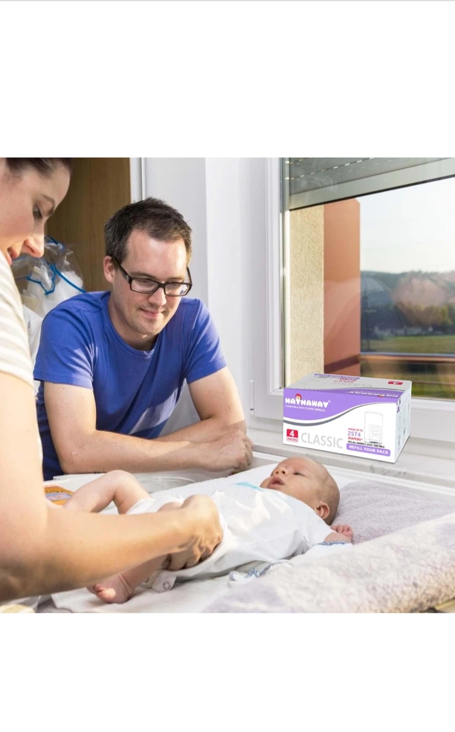 Hathaway Diaper Pail Refill Bags - 4 Pack - photo 2