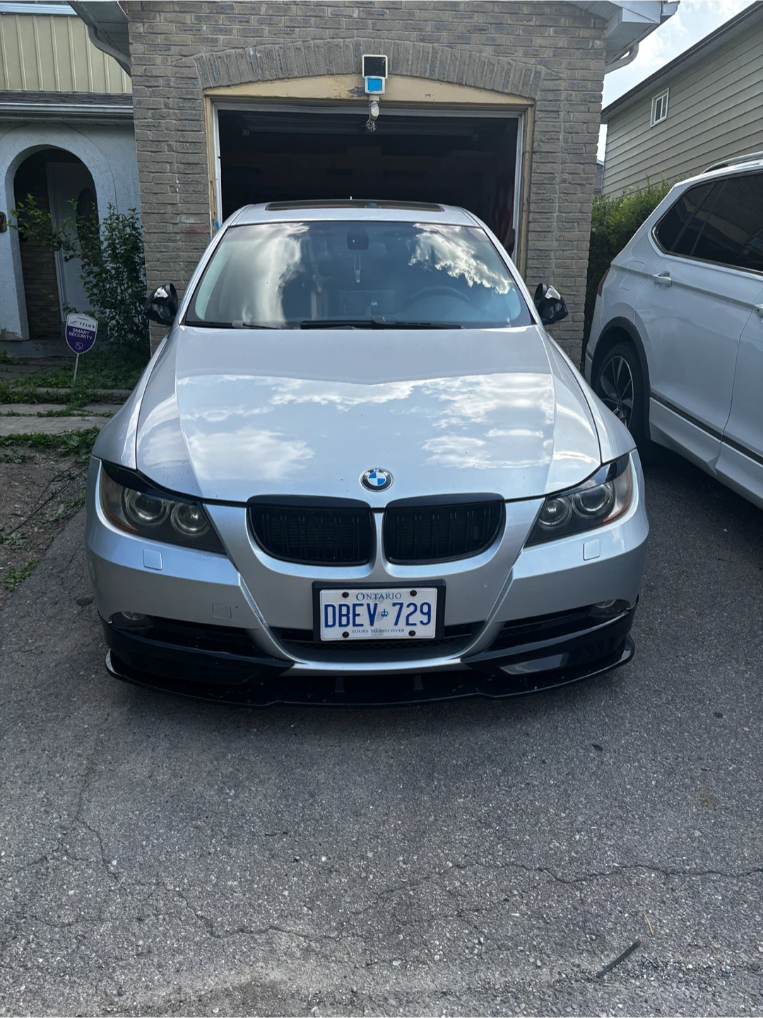 Silver BMW 3 Series Sedan