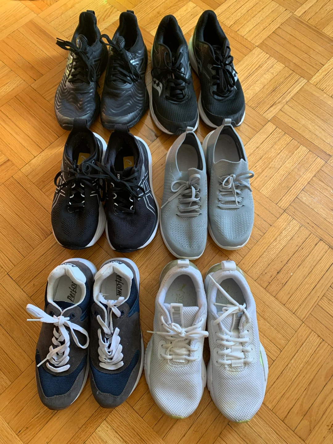 Assorted Sneakers
