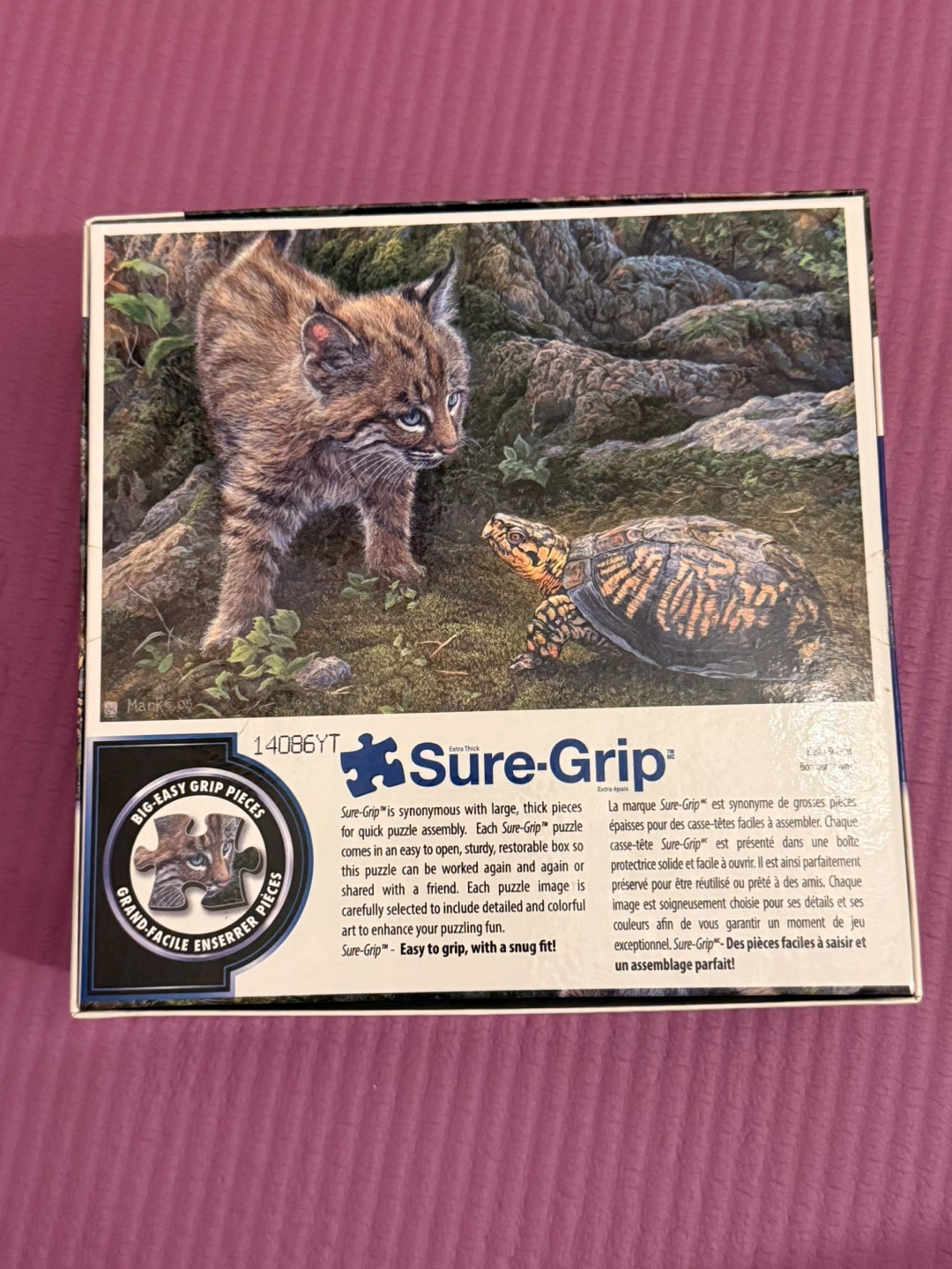 🏈Sure-Grip 300-Piece Kitten and Turtle Puzzle - photo 2