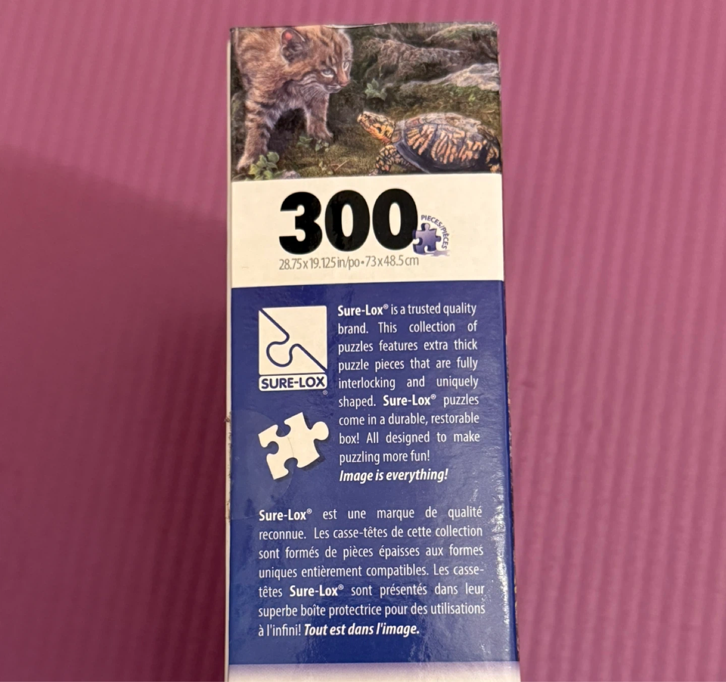 🏈Sure-Grip 300-Piece Kitten and Turtle Puzzle - photo 3