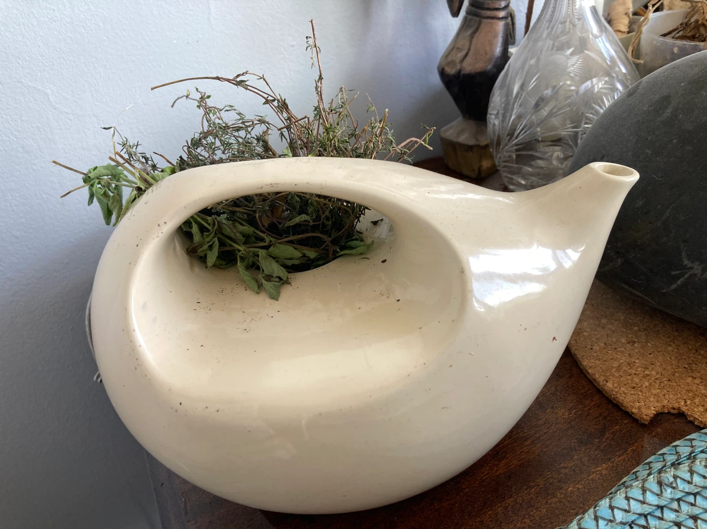 Vintage Ceramic watering Pot - photo 3