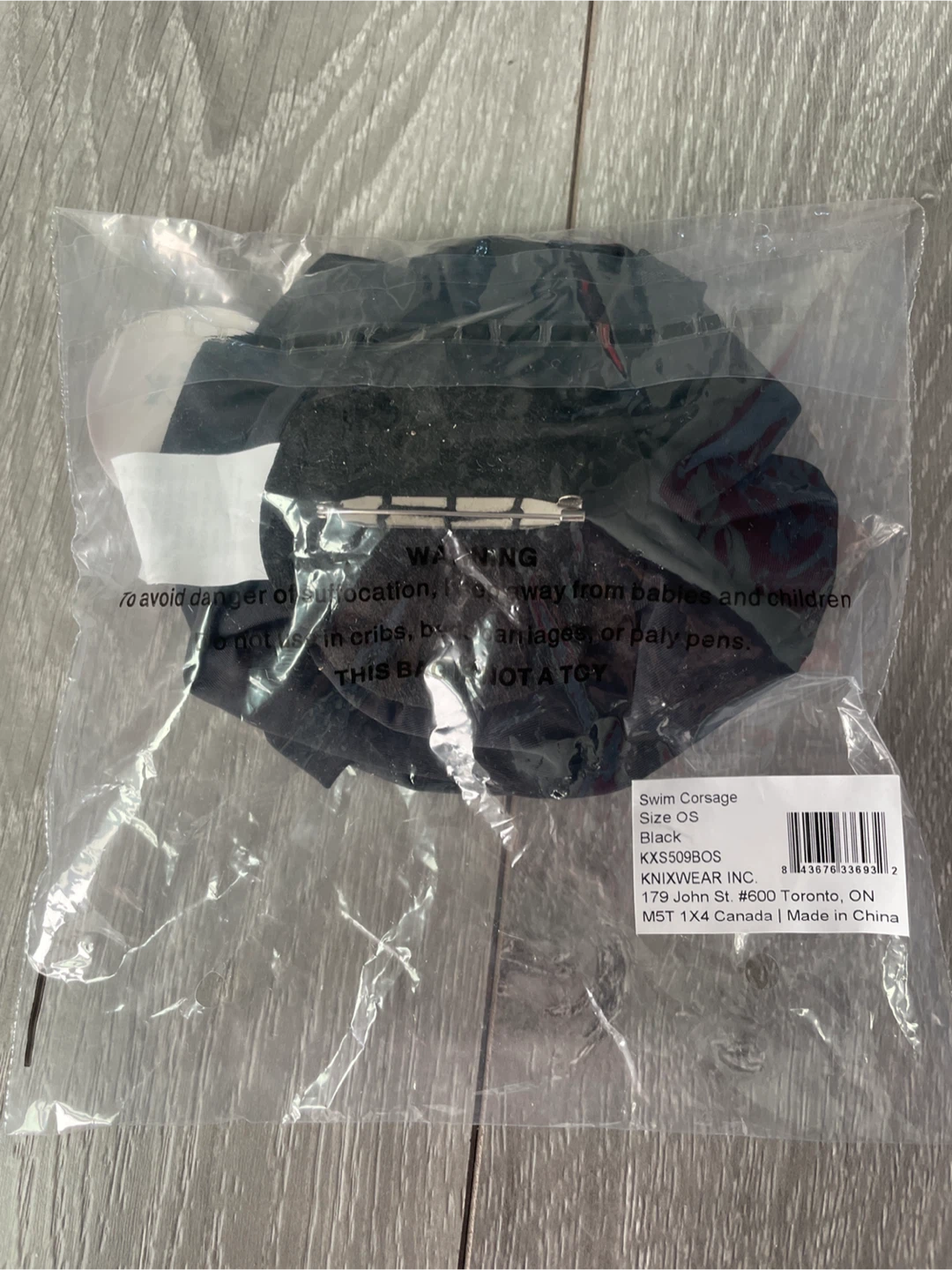 🏈 Knix Swim Corsage Black - photo 3