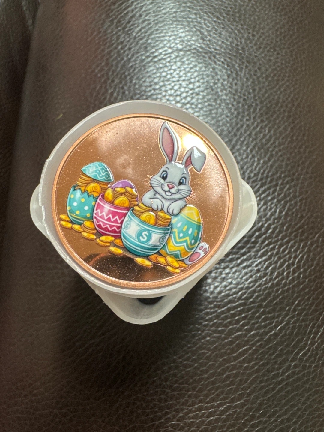 Happy Easter 1 oz Copper Round Tube 🏈