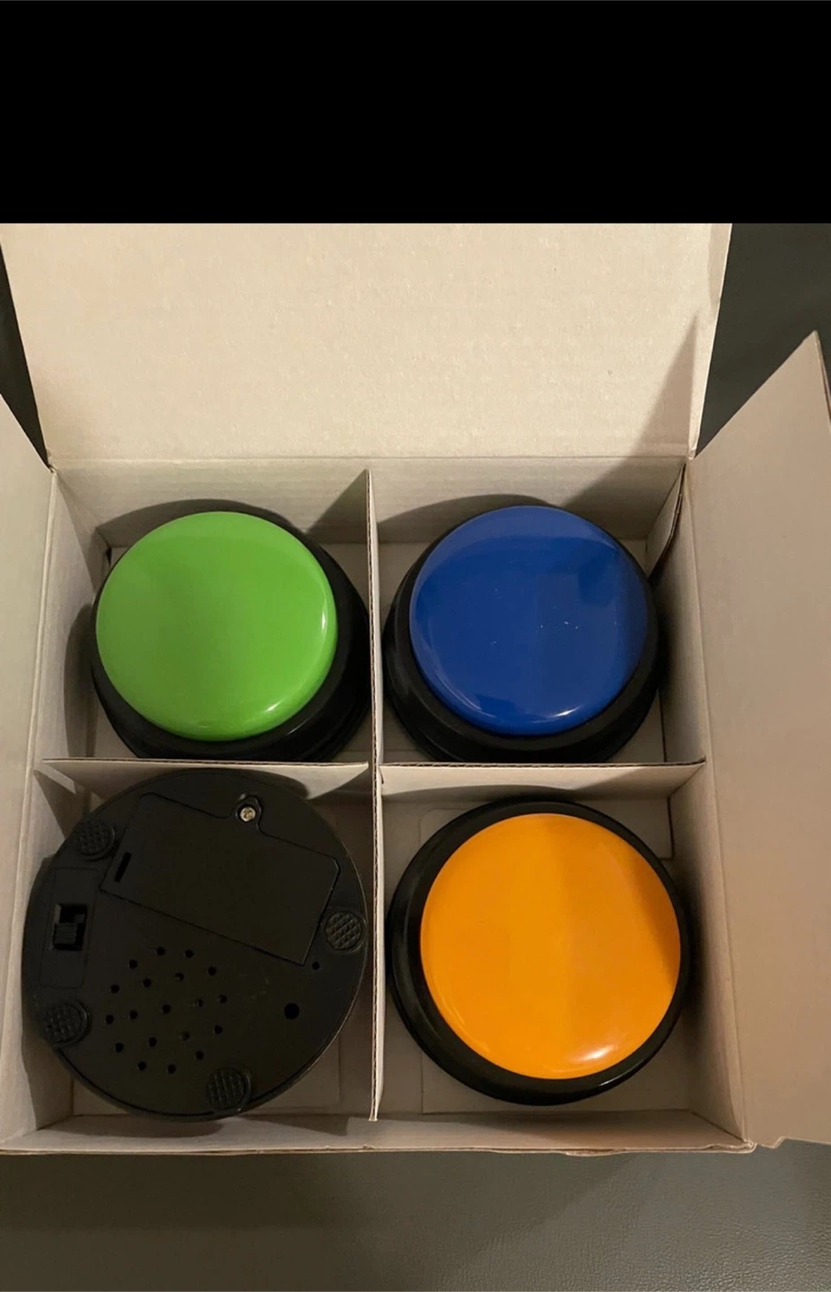 Set of 4 Talking Recordable Buttons (Brand New) - photo 2
