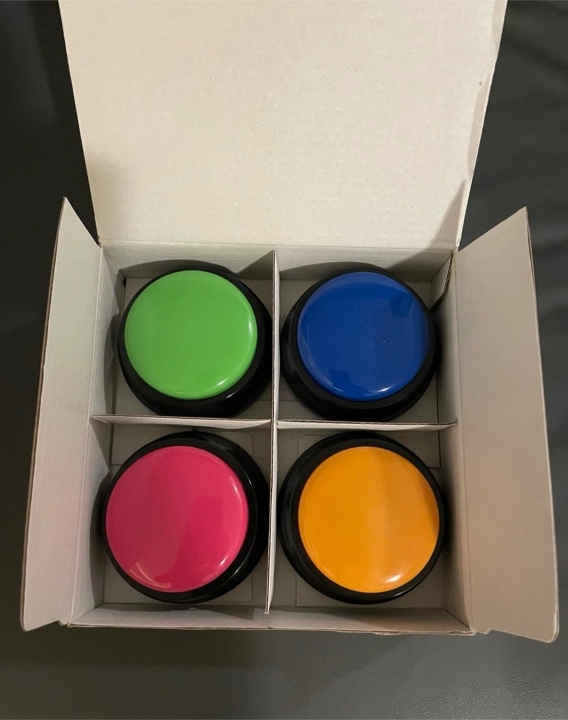 Set of 4 Talking Recordable Buttons (Brand New) - photo 3