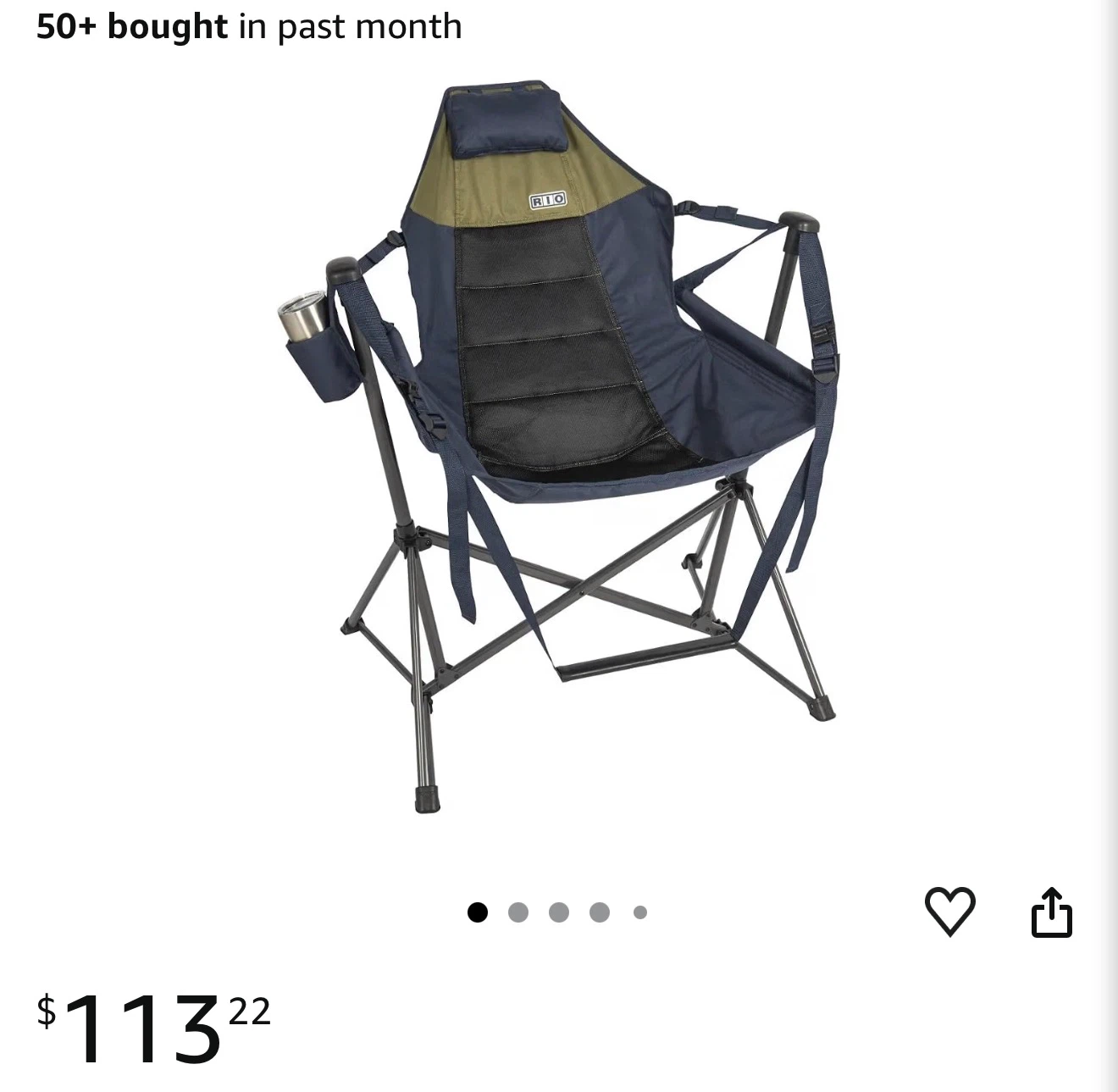 RIO Swinging Hammock Camping Chair