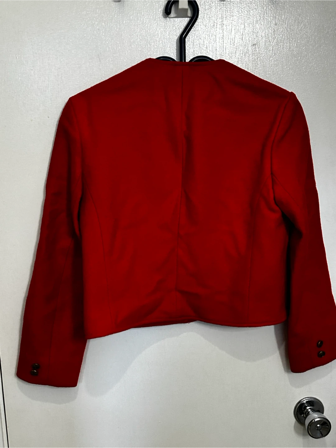 VTG 70s Pendleton Red Wool Cropped Jacket - photo 4