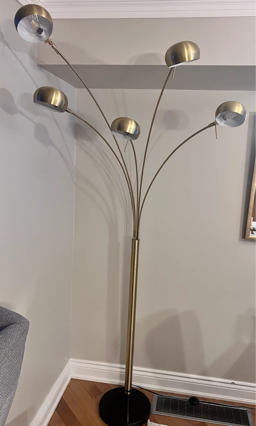 5-Light Multi-Head Floor Lamp - photo 2