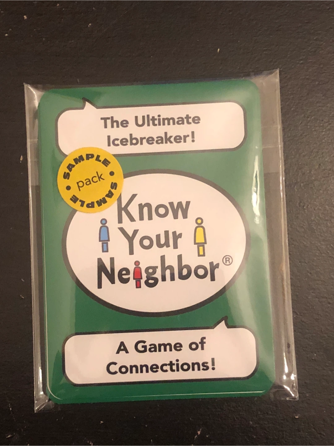 🏈Know Your Neighbor Sample Pack Card Game