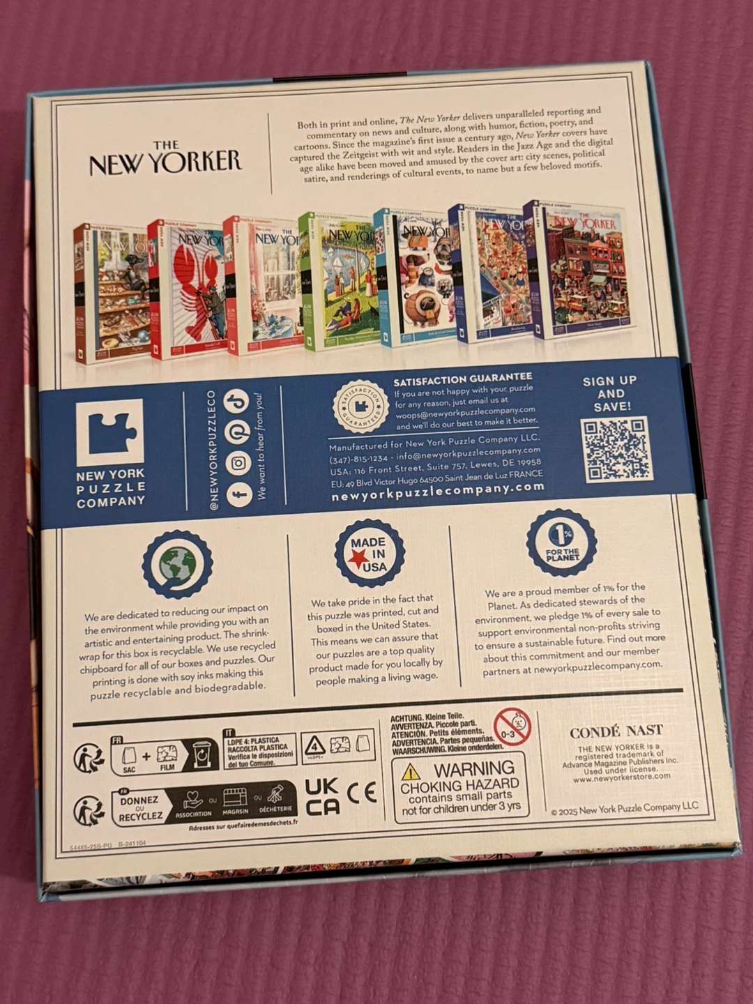 🏈New York Puzzle Company 1000 Piece Jigsaw Puzzle - photo 2