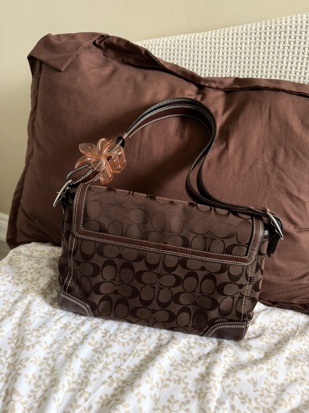 Vintage Coach chocobrown hampton - photo 3