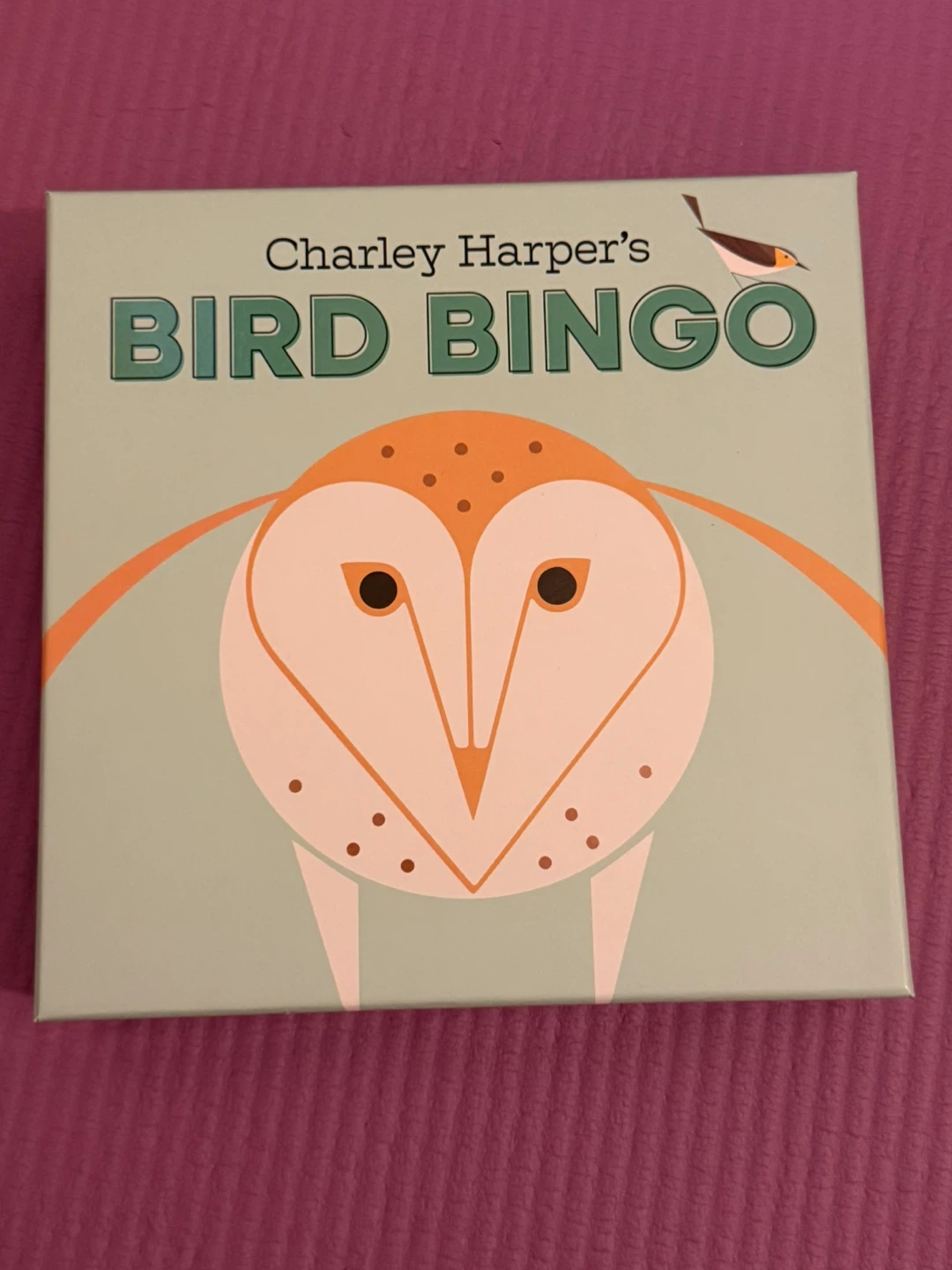 🏈Charley Harper's Bird Bingo Game - photo 3