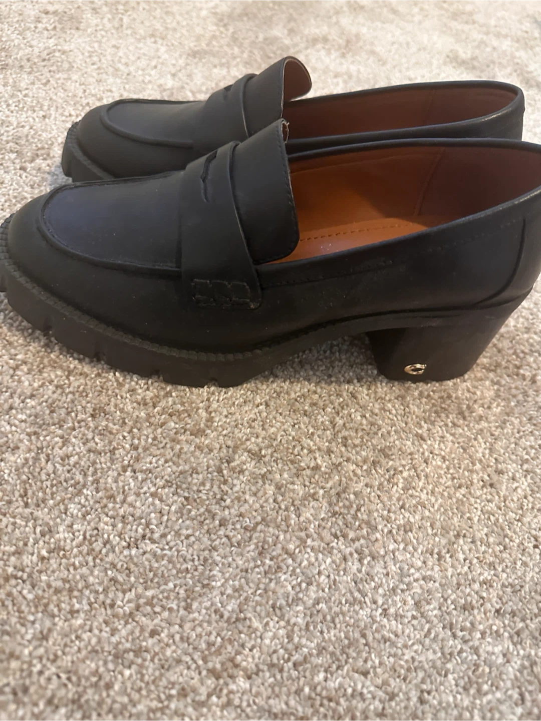 Coach Black Leather Loafers - photo 4