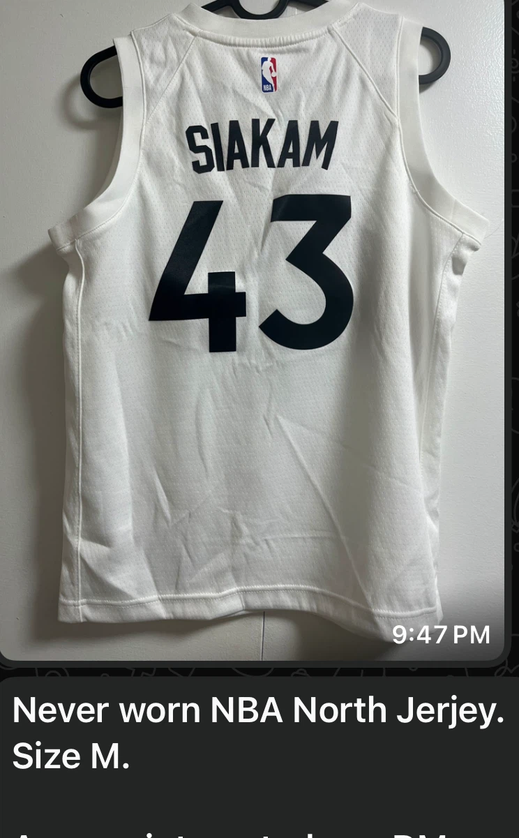🏈Nike Toronto Raptors Siakam Jersey - photo 3