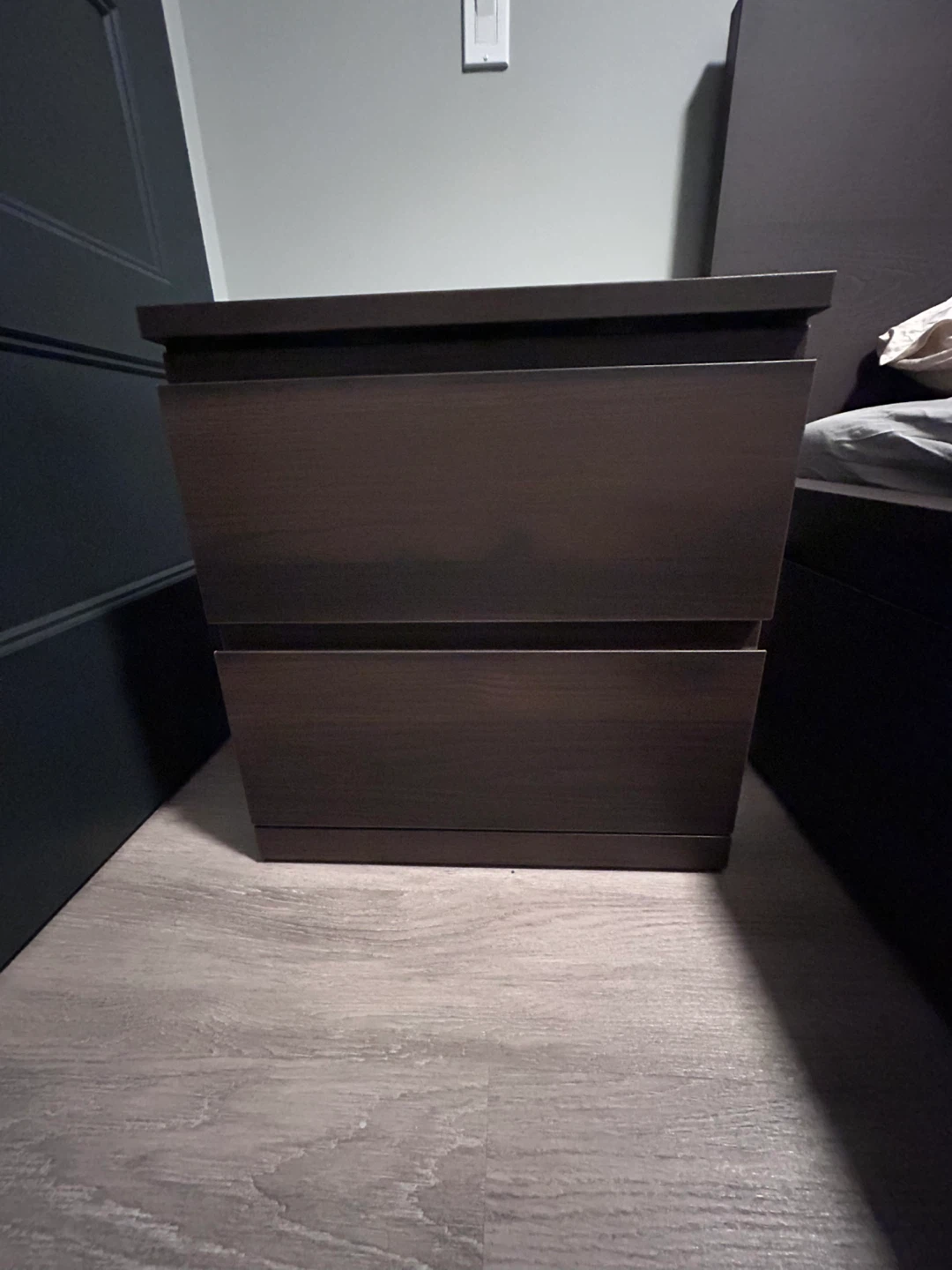 IKEA Storklinta 2-Drawer Chest Dark Brown 2 Count