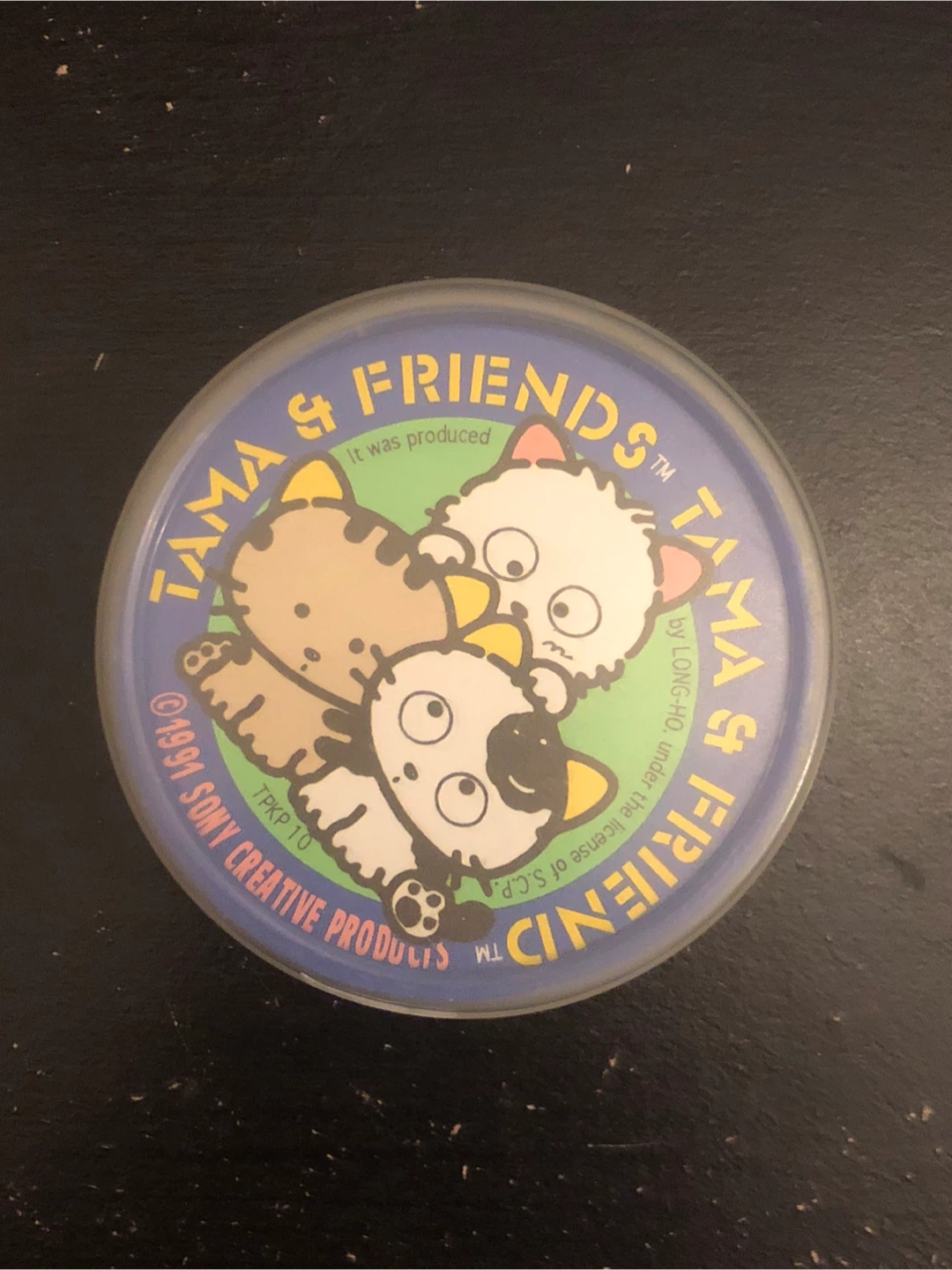 🏈Vintage 1991 Tama & Friends Pogs with Case
