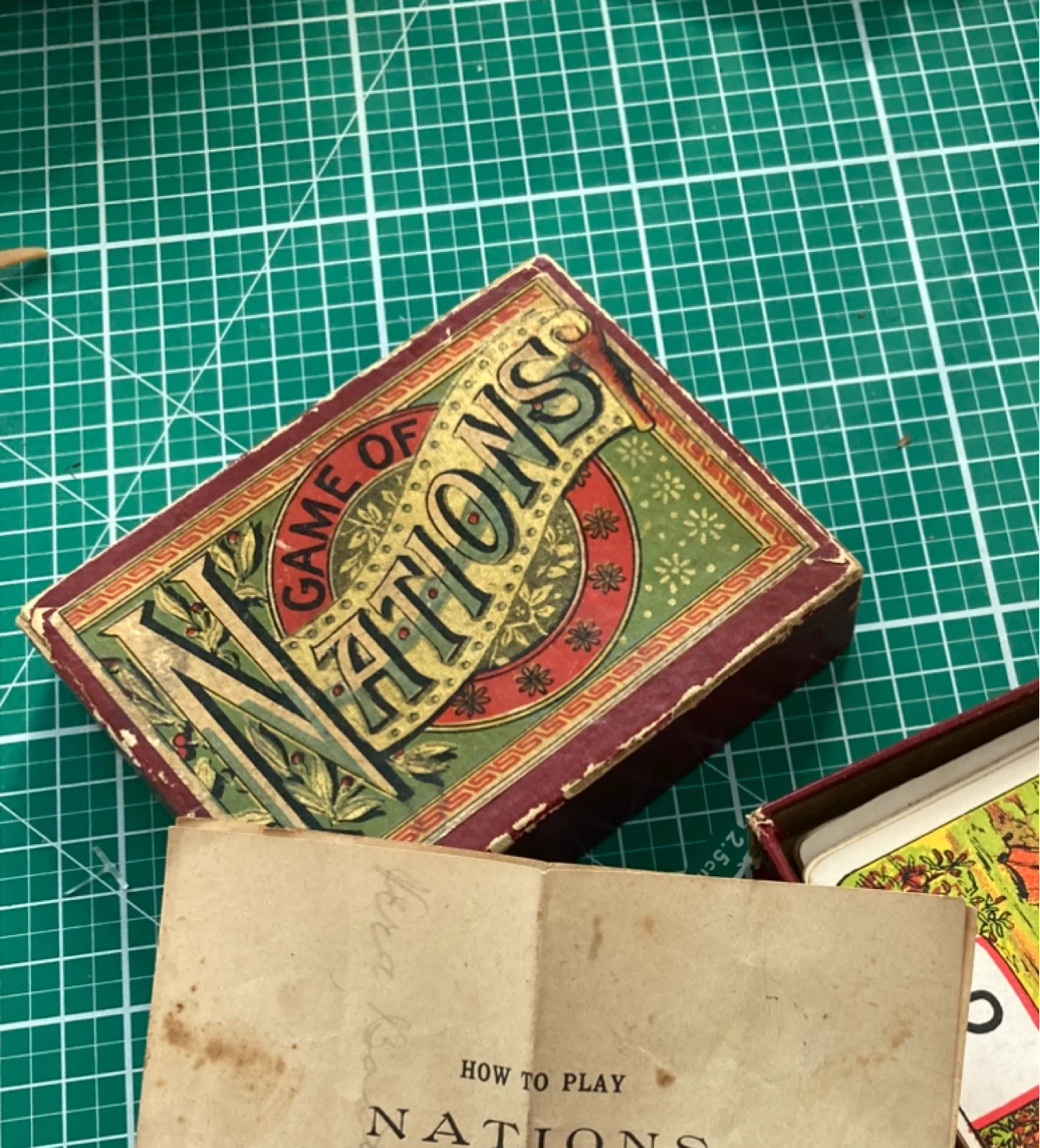 Vintage Game Nations Card Game - photo 2
