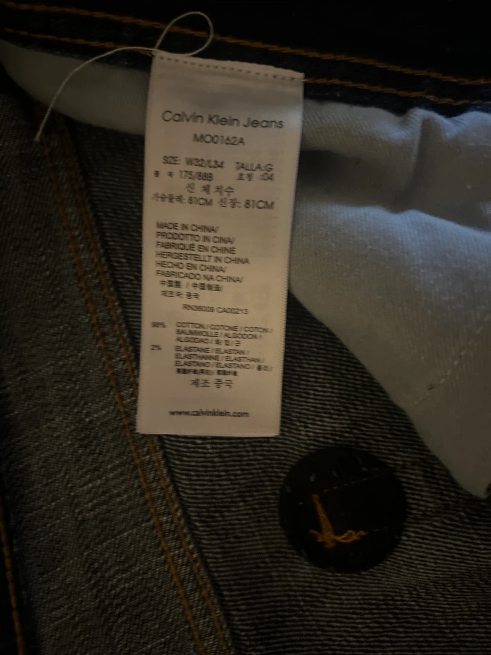 New Calvin Klein Jeans W32 L34 - photo 4