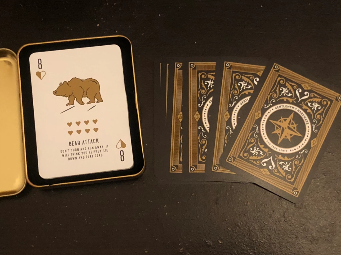 Gentlemen's Hardware Survival Playing Cards🏈