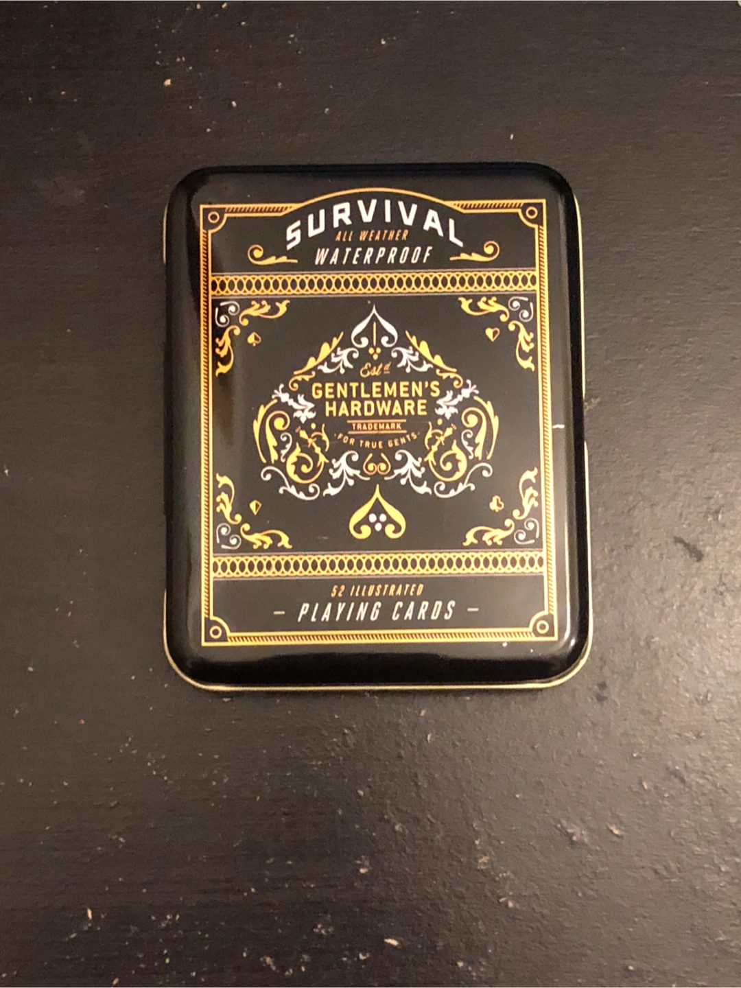 Gentlemen's Hardware Survival Playing Cards🏈 - photo 3