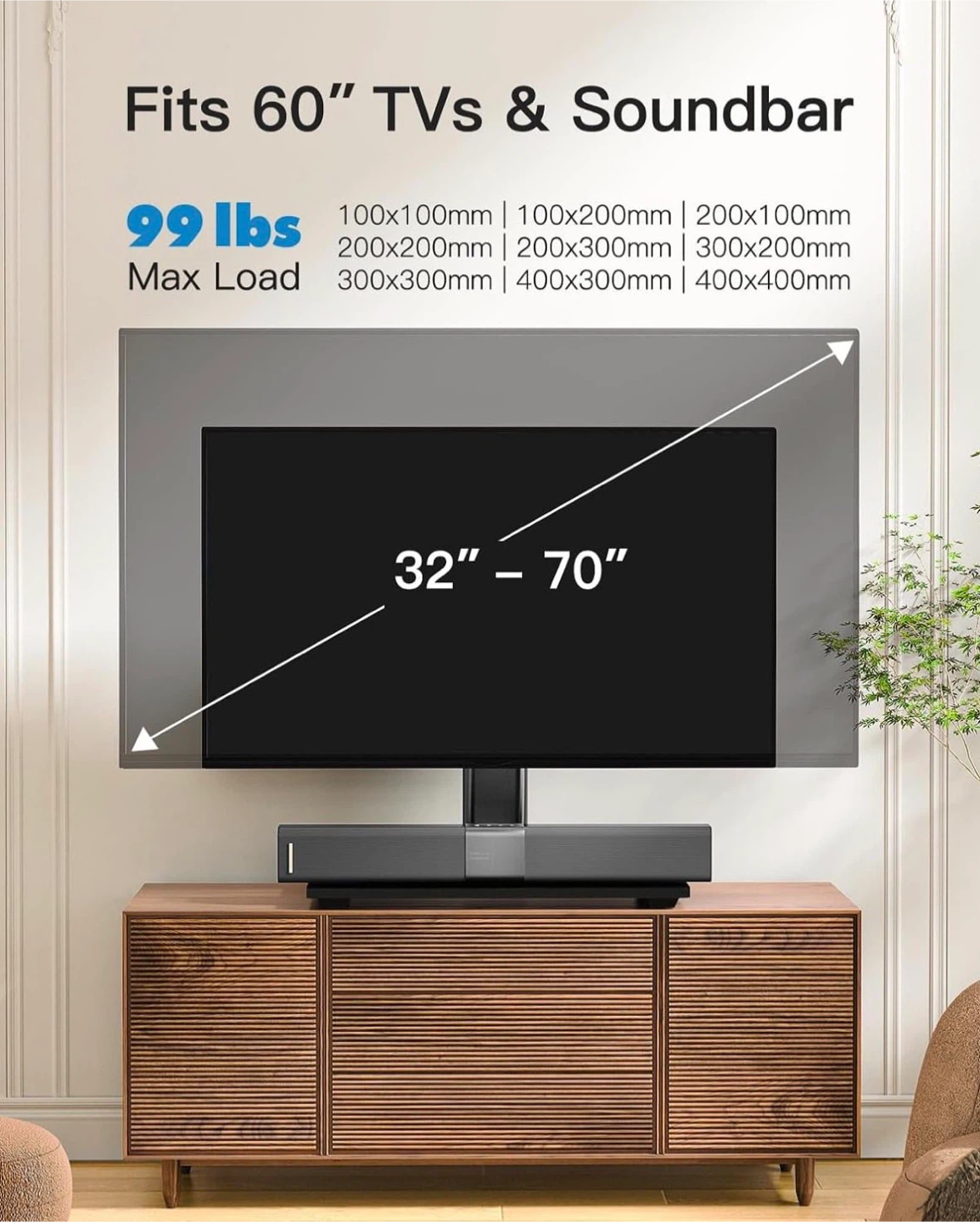 Perlesmith Universal TV Stand - photo 4