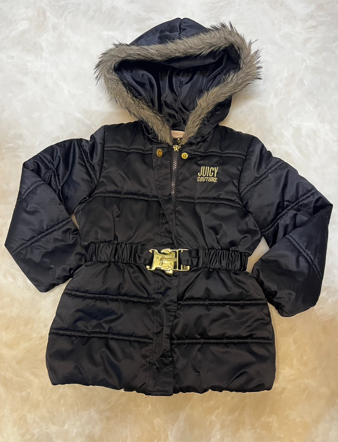 EUC - 3T Juicy Couture Puffer Jacket - 3T Girl 🏈