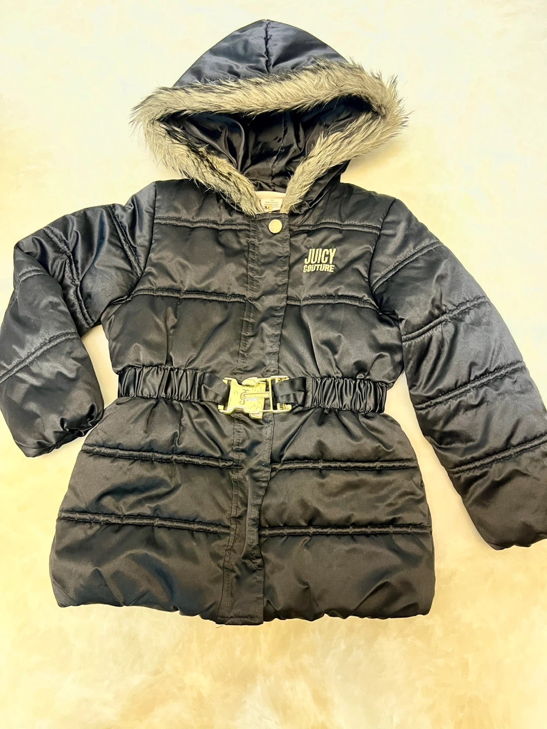 EUC - 3T Juicy Couture Puffer Jacket - 3T Girl 🏈 - photo 2