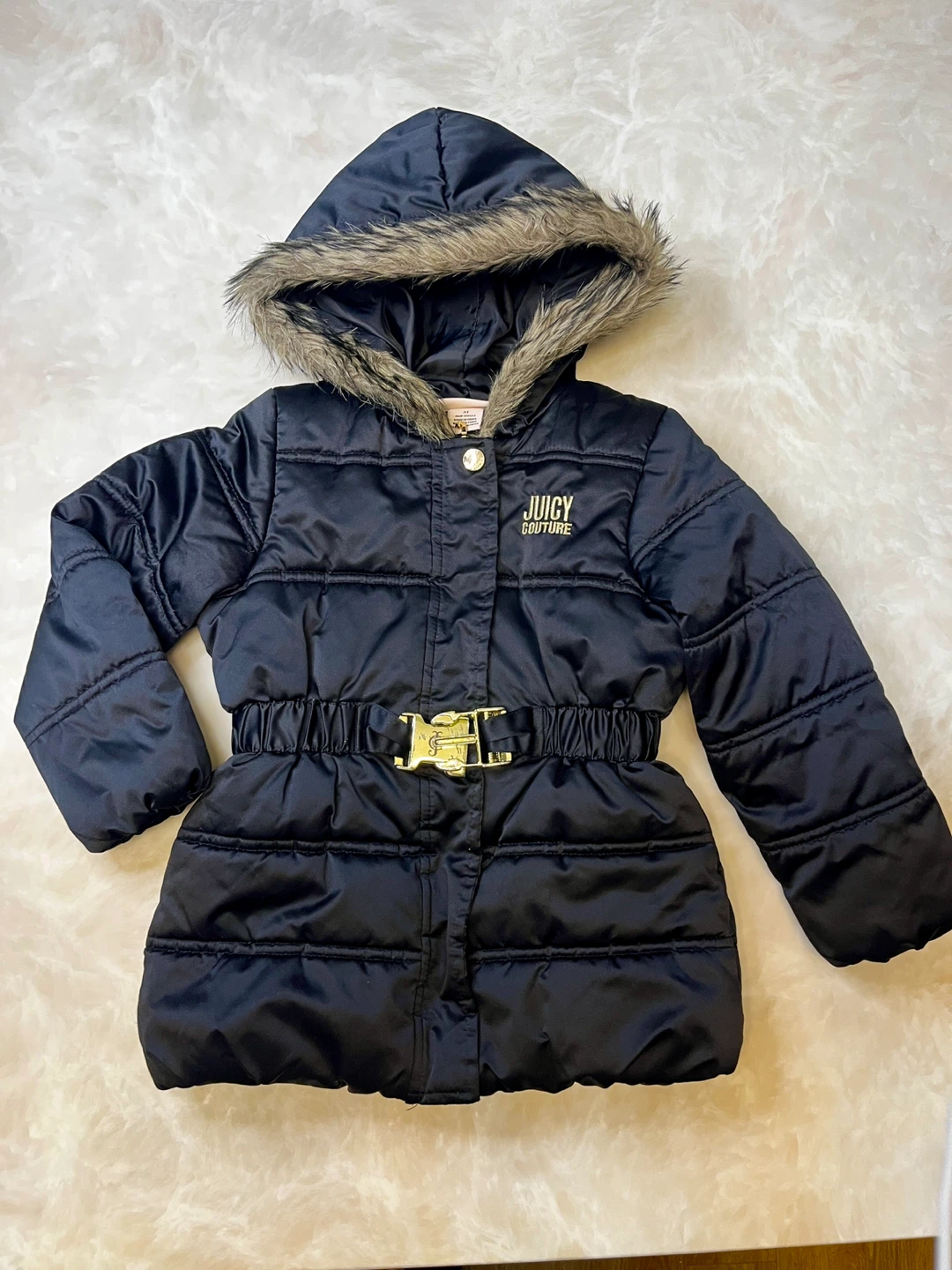 EUC - 3T Juicy Couture Puffer Jacket - 3T Girl 🏈 - photo 4
