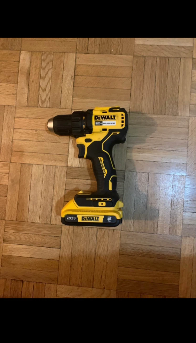 DeWalt 20V Brushless Drill with 2Ah Battery