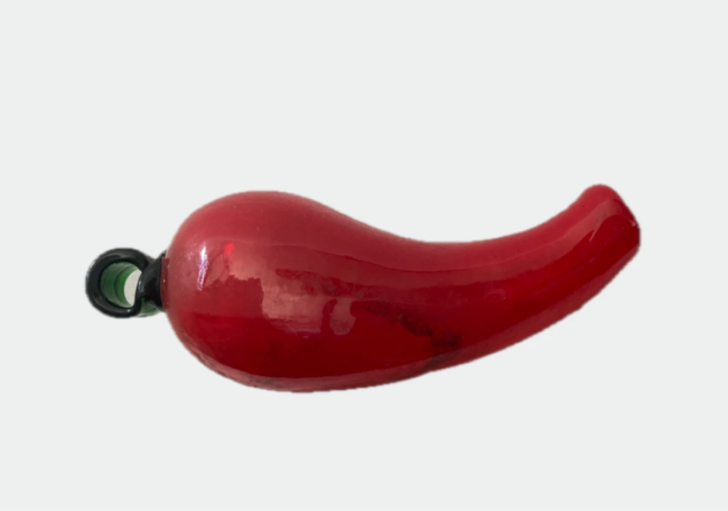 Chili Pepper Ornament Glass