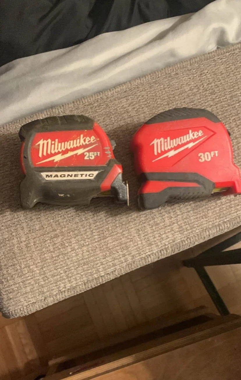 Milwaukee 25ft and 30ft Tape Measures
