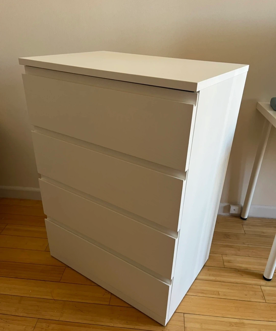 IKEA Storklinta 4-Drawer White - photo 4