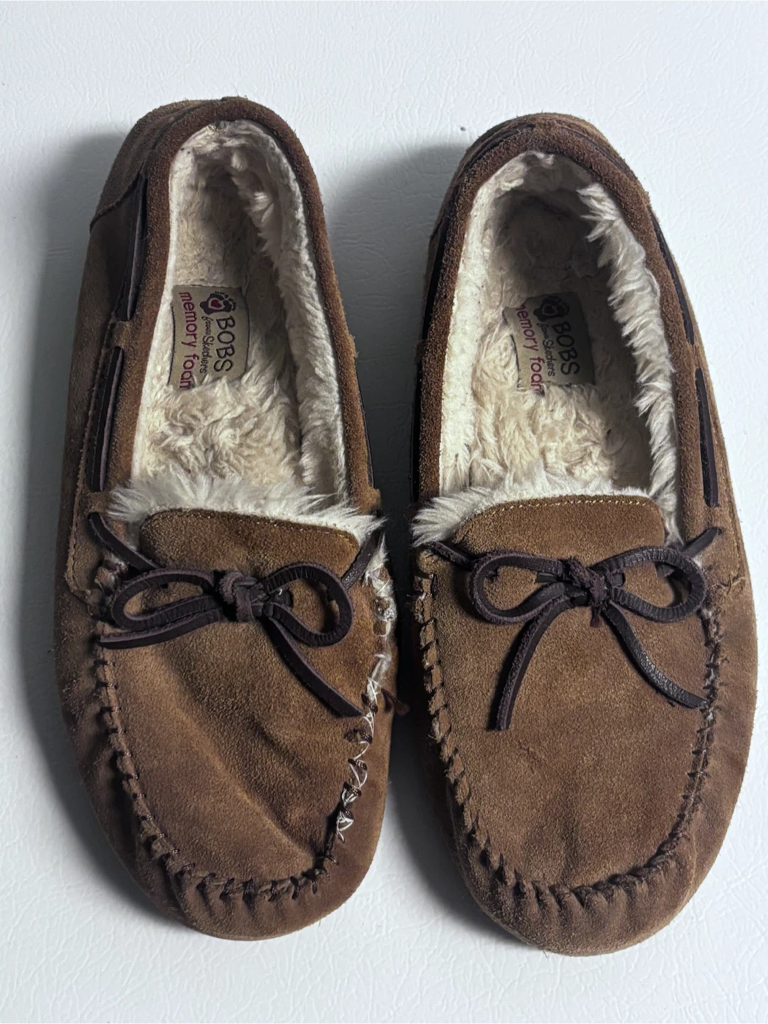 🏈BOBS from Skechers Memory Foam Slippers