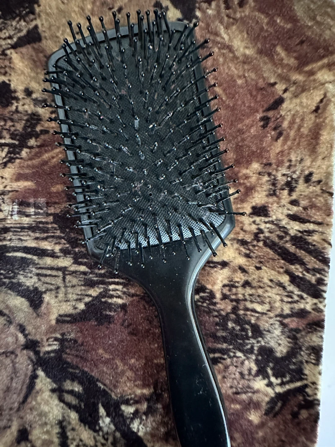 Black Paddle Hair Brush