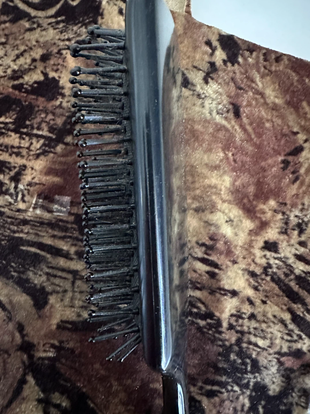 Black Paddle Hair Brush - photo 2