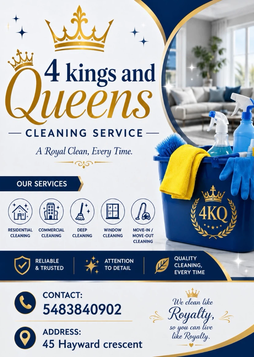 4KINGSANDQUEENS CLEANING SERVICE