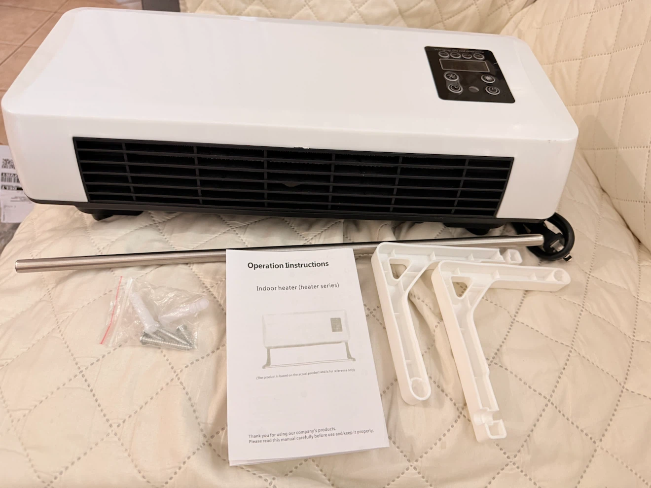 Wall Mounted Electric Bathroom Heater - photo 2