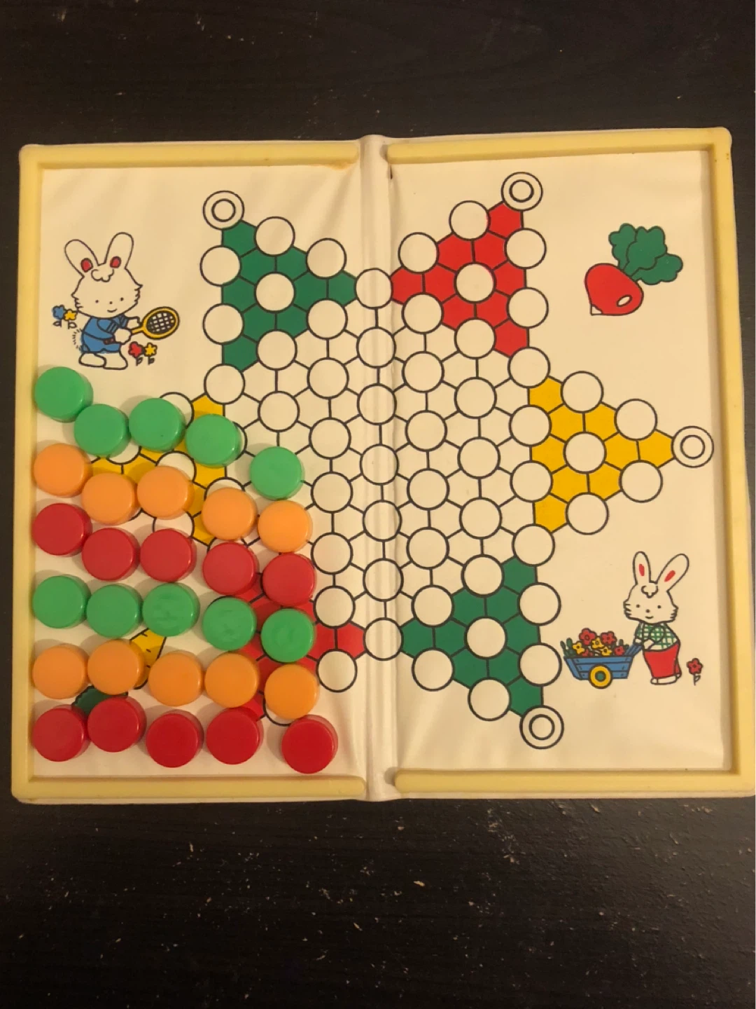 Magnetic Chinese Checkers Board Game