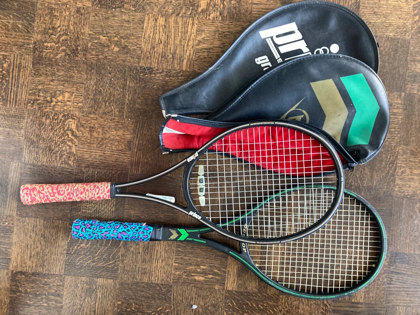 Two Tennis Rackets with Covers - photo 3