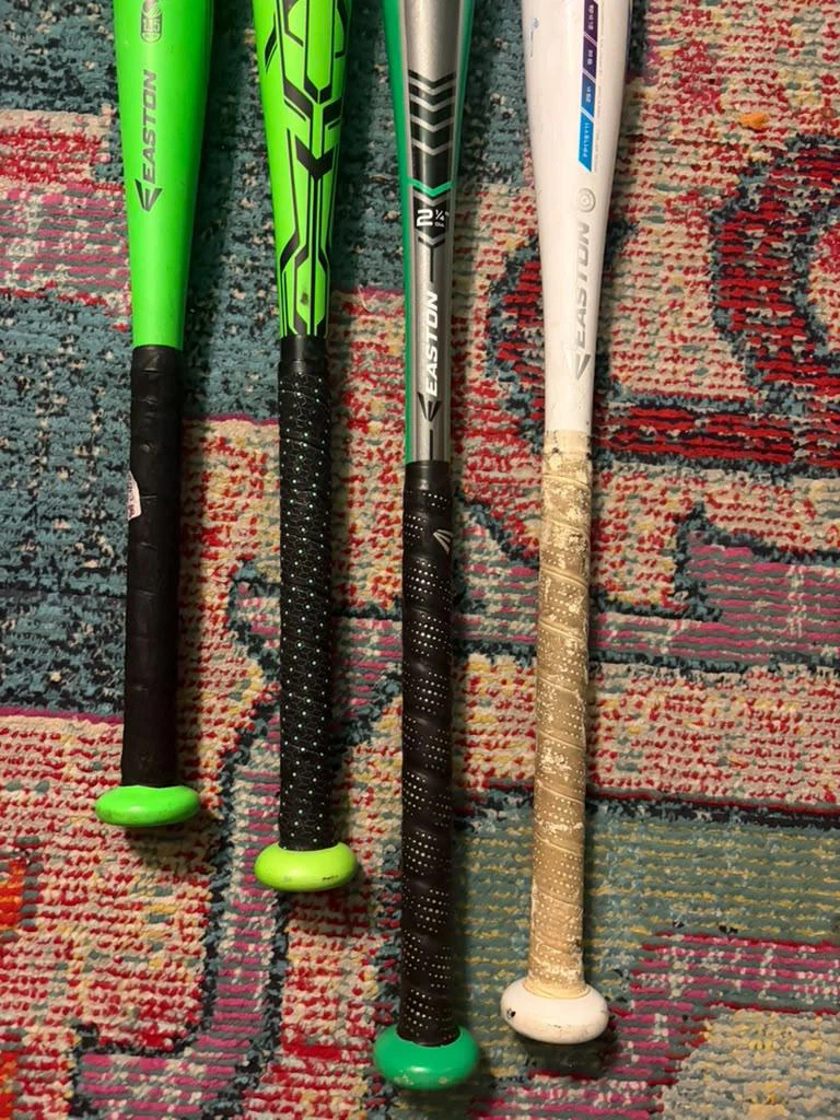Set of 4 Easton and Rawlings Baseball Bats - photo 2