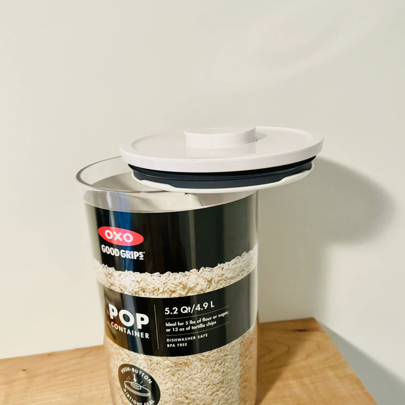 OXO Good Grips 5.2 Qt POP Container - Brand New 🏈 - photo 3