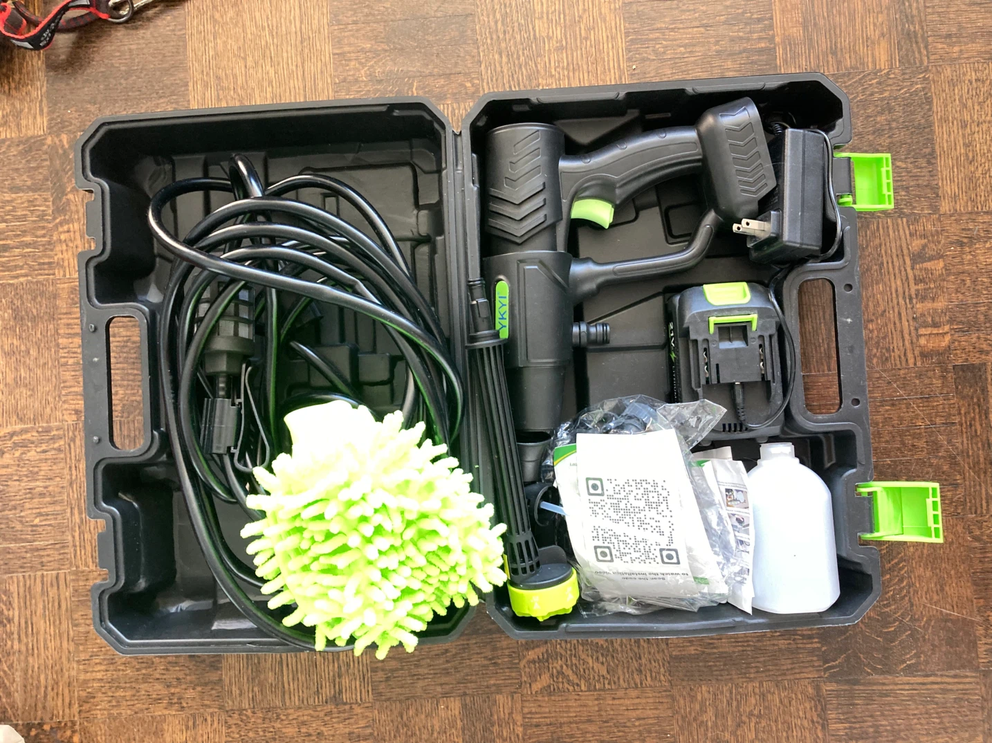 YKYI 21V Cordless Pressure Washer