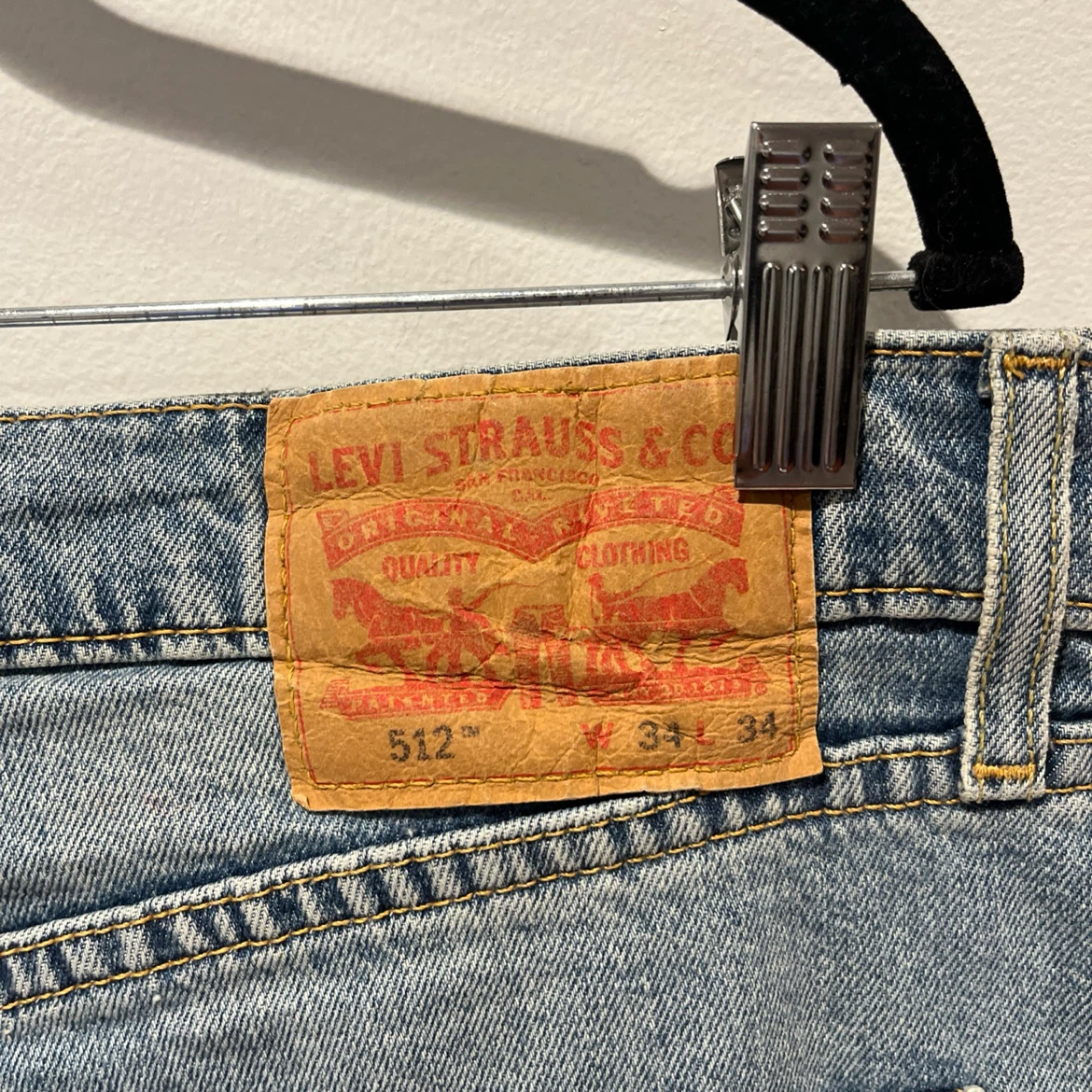 Levi's 512 Slim Taper Jeans W34 L34🏈 - photo 3
