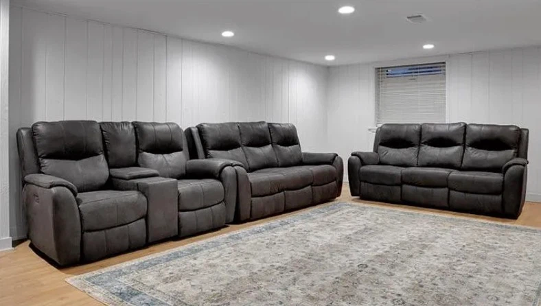 HOME THEATER RECLINING SOFA — MUST GO ASAP!