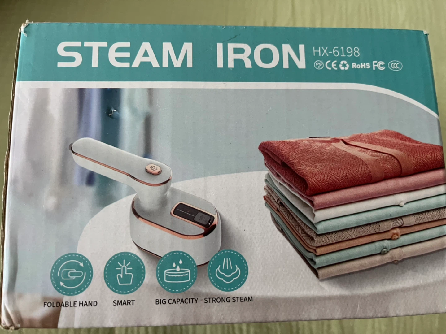 LeeUBestlife Portable Mini Steam Iron