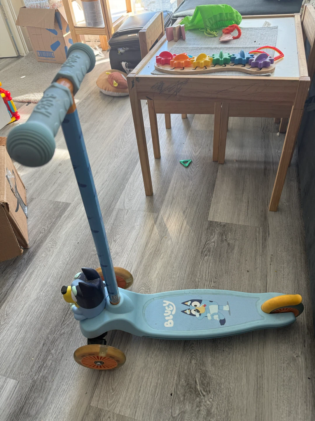 Bluey Three-Wheeled Kids Scooter