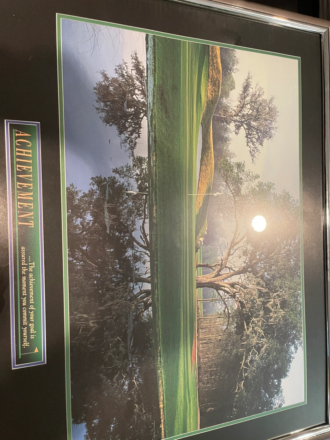 Achievement Golf Framed Print