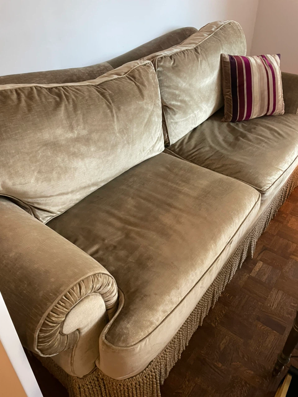 Taylor King Velvet Sofa