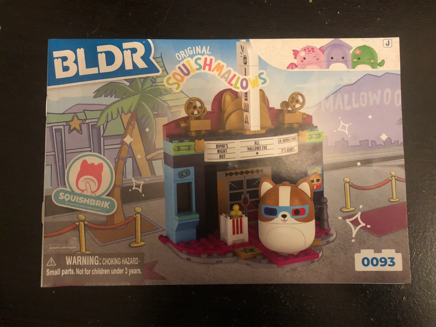 🏈Squishbrik Squishmallows Cinema Building Set